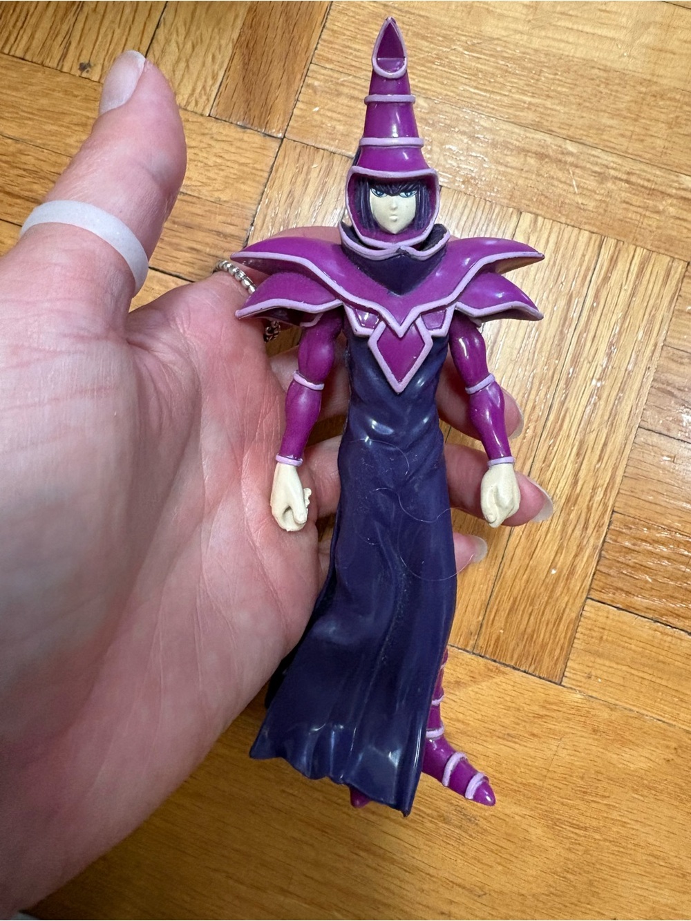 1996 Mattel Kazuki Takahashi Yu-Gi-Oh! Dark Magician 6” Action Figure